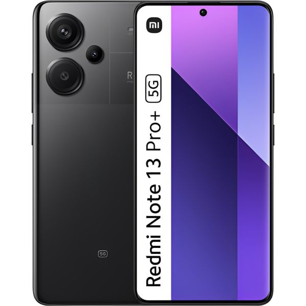 64443-3.jpg CEL XIAOMI REDMI NOTE 13 PRO+ 5G 6.67" DS 8/256GB BLACK 120W - Imagen 1